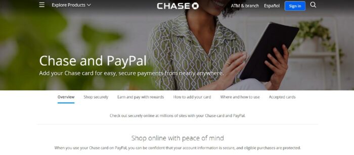 Chase and PayPal