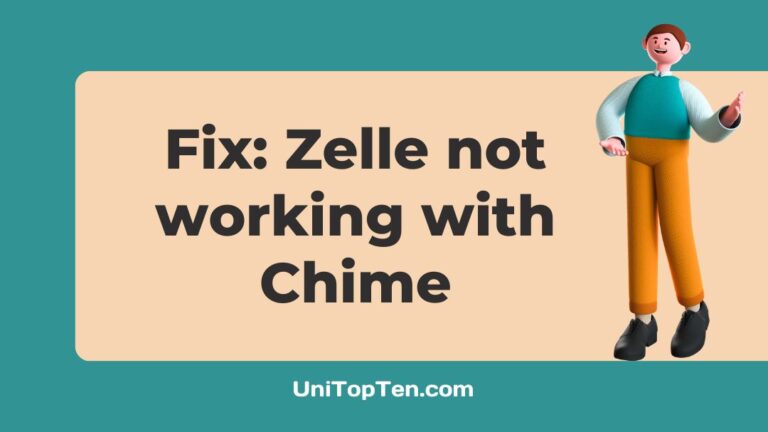 Fix Zelle not working with Chime