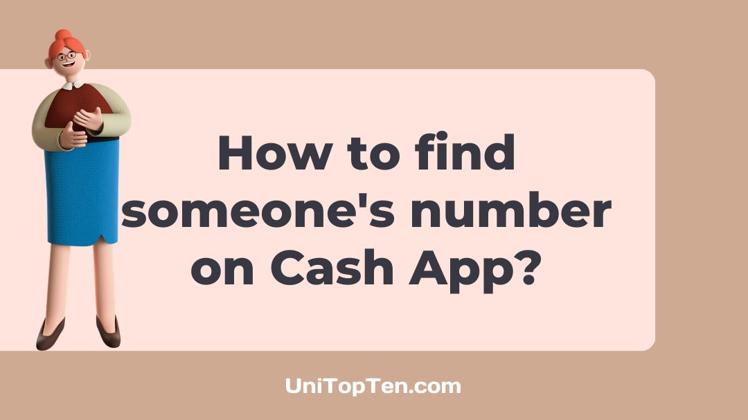 How to find someone's number on Cash App