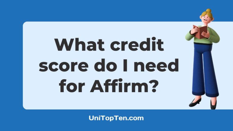 What credit score do I need for Affirm