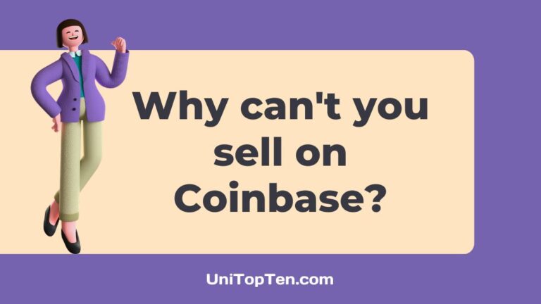 Why can't I sell on Coinbase
