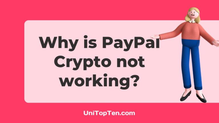 Why is PayPal Crypto not working