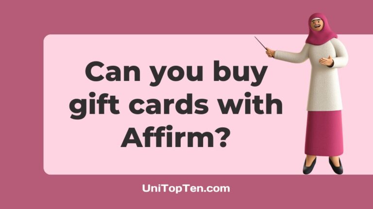 Can you buy gift cards with Affirm