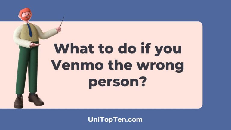 What to do if you Venmo the wrong person