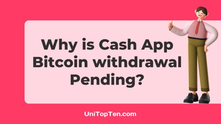 Why is my Cash App Bitcoin withdrawal Pending