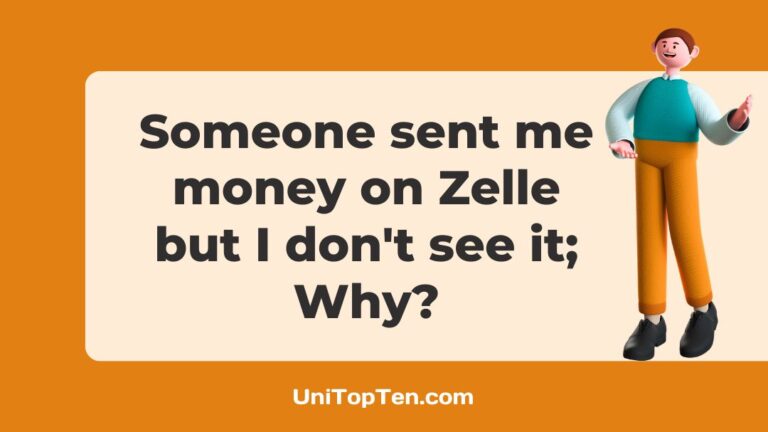Someone sent me money on Zelle but I don't see it