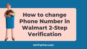 how to change 2 step verification walmart