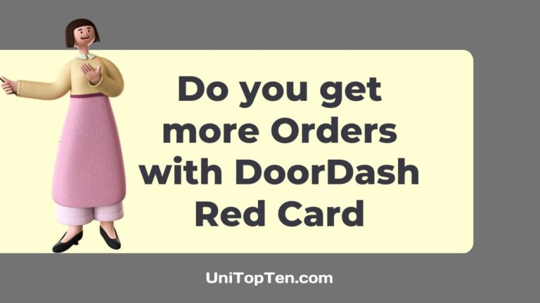 Do you get more Orders with DoorDash Red Card