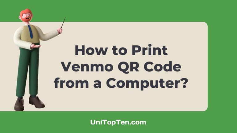 How to Print Venmo QR Code from a Computer