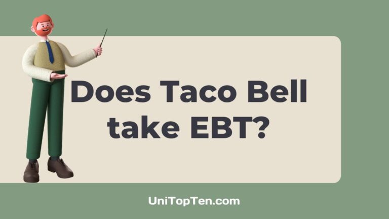 Does Taco Bell take EBT
