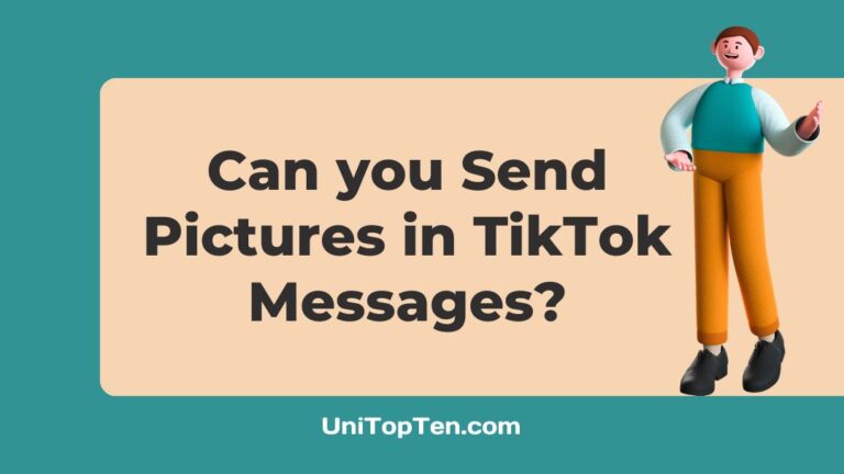 Can you Send Pictures in TikTok Messages