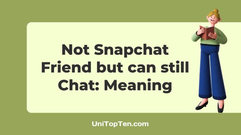 Not Snapchat Friend but can still Chat