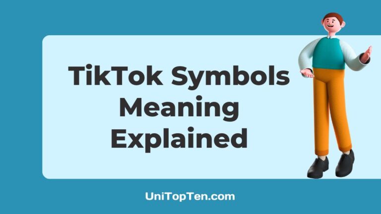 TikTok Symbols Meaning Explained