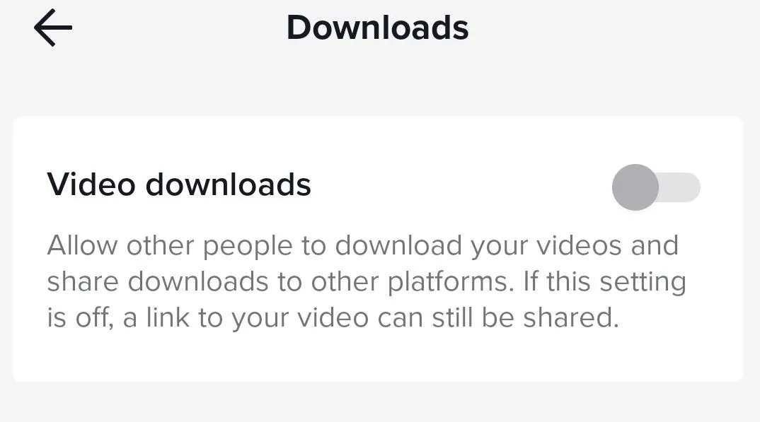 TikTok-toggle-video-downloads-off