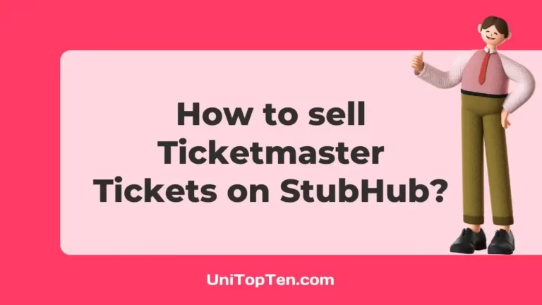 How to sell Ticketmaster Tickets on StubHub