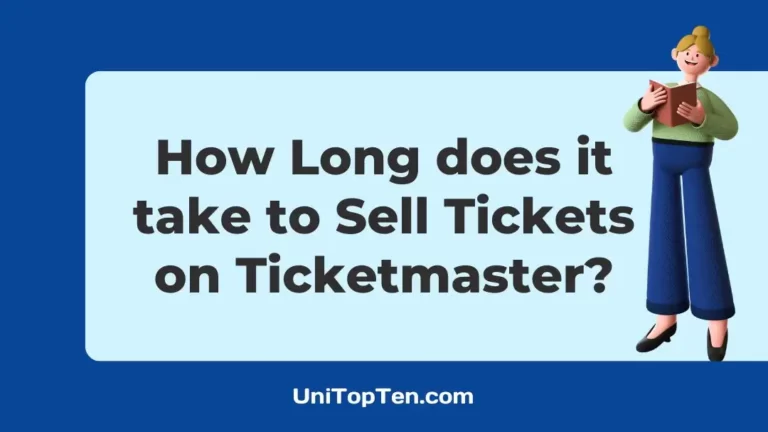 How Long does it take to Sell Tickets on Ticketmaster