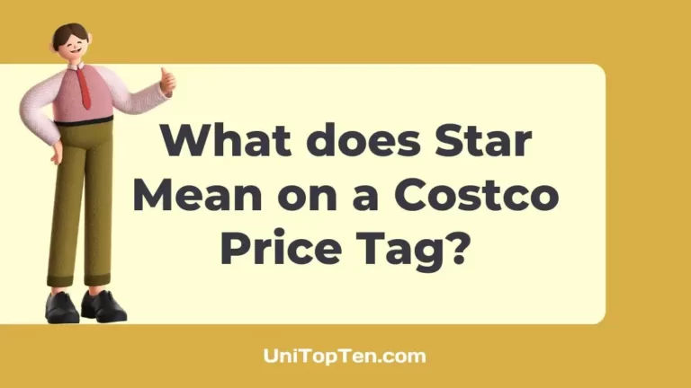 What does Star Mean on a Costco Price Tag