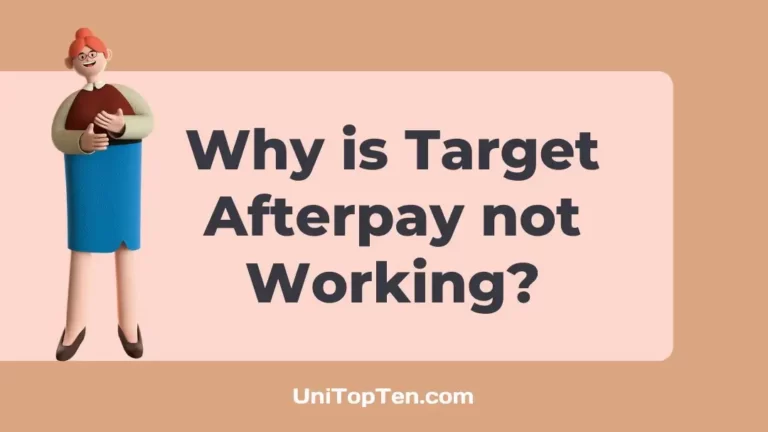 Why is Target Afterpay not Working