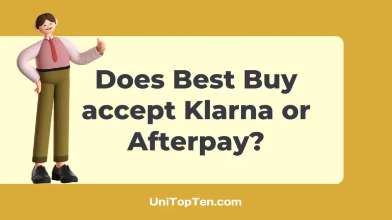 Does Best Buy accept Klarna or Afterpay