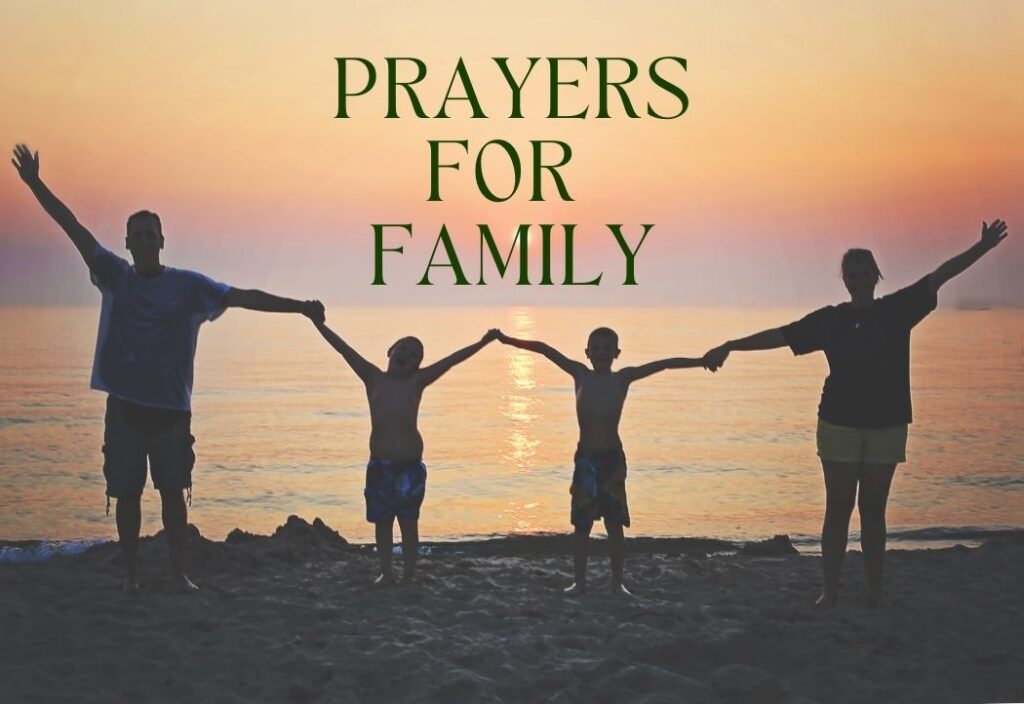 prayers for family